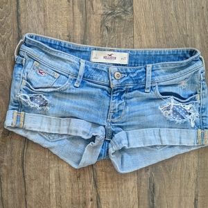 Hollister jean shorts